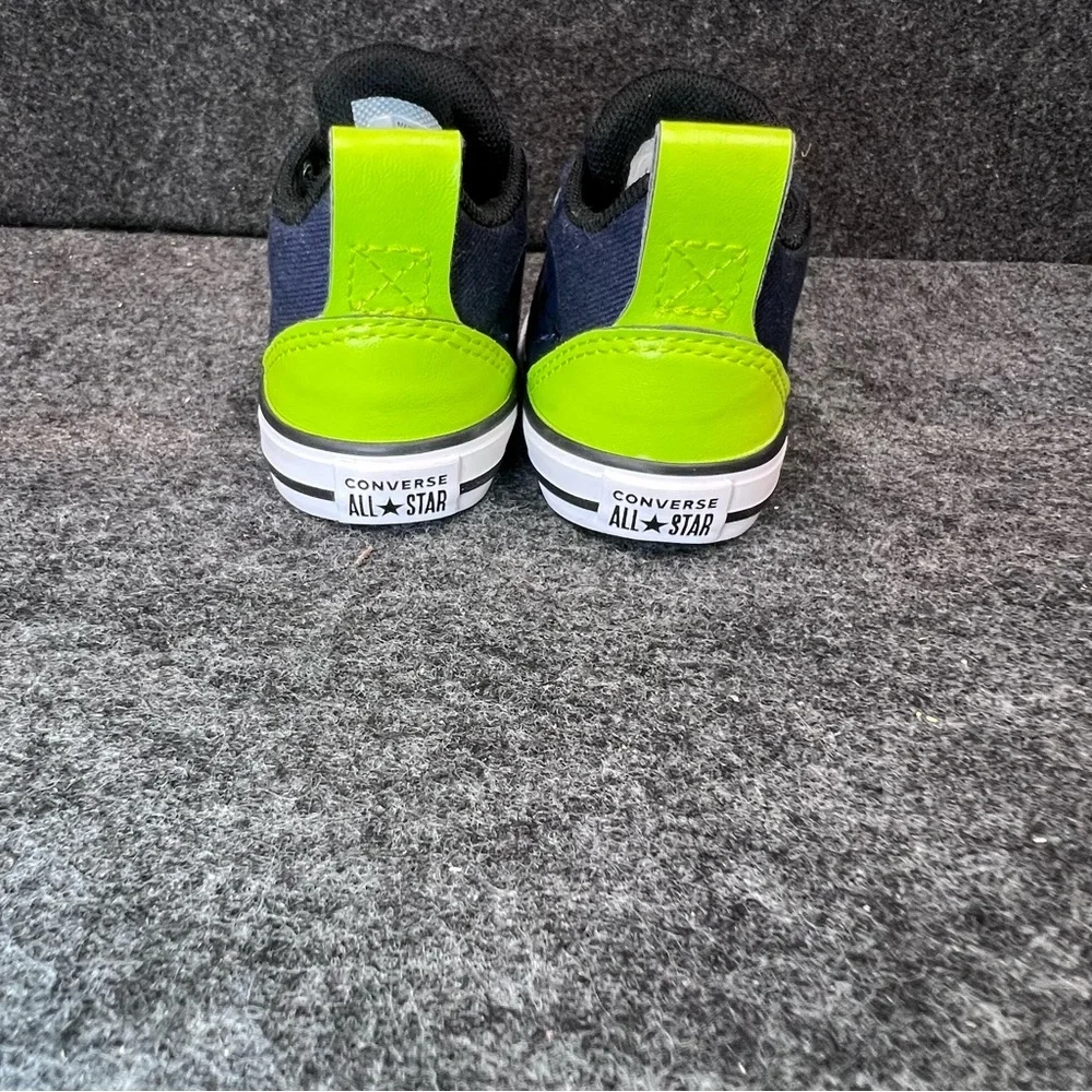 Converse Chuck Taylor All Star Axel Sneaker Infant Baby Navy/Green Shoes Size 3